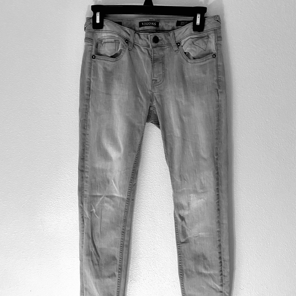 VIGOSS Grey Skinny Jeans